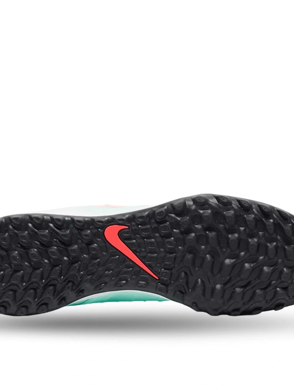 Brand New Nike Phantom Luna II Academy Turf Soccer Shoes (Mint/Atomic Red)